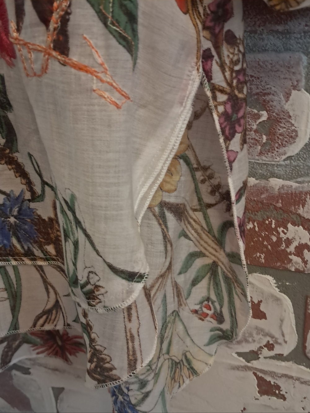 ARRATA SILENT JOURNEY EMBROIDERED SHORT KIMONO SIZE SMALL - Picture 7 of 16